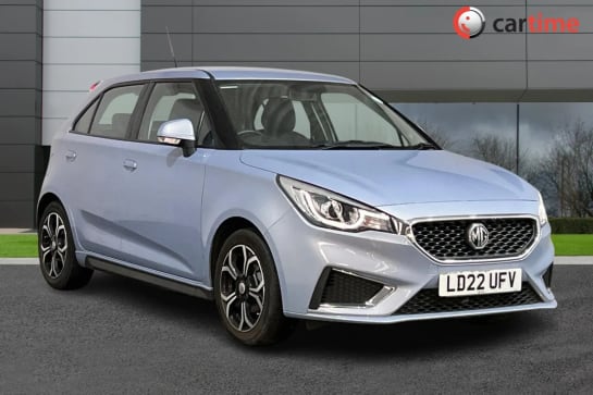 A 2022 MG 3 1.5 EXCLUSIVE NAV VTI-TECH 5d 105 BHP Satellite Navigation, Bluetooth, DAB Radio, Half Leather Seats, Rear Park Sensors Southwark Silver, 16in Alloys