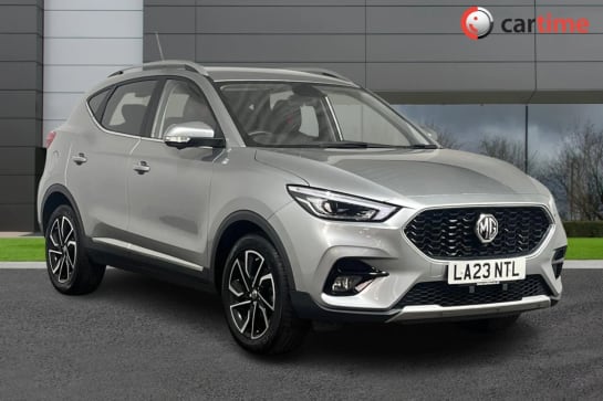 A 2023 MG MG ZS 1.5 EXCLUSIVE VTI-TECH 5d 105 BHP Heated Leather Seats, Android Auto / Apple CarPlay, Satellite Navigation, 10.1-Inch Touchscreen, Cruise Control Monu