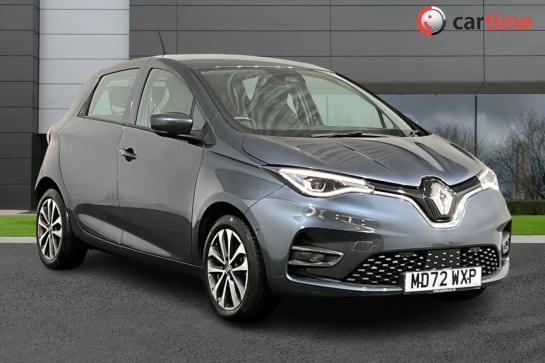 A 2022 RENAULT ZOE GT 5d 135 BHP Media Display, ,Apple CarPlay / Android Auto, Reverse Camera, 16in Alloys, Cruise Control Highland Grey, 16in Alloys