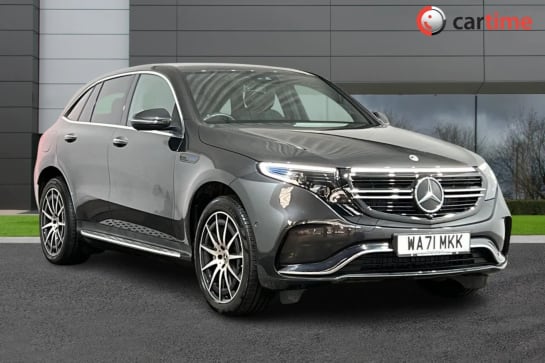 A 2021 MERCEDES-BENZ EQC EQC 400 4MATIC AMG LINE 5d 403 BHP Parking Package, Electric Tailgate, Heated Front Seats, Widescreen Digital Cockpit, Active Lane Warning Graphite Gr