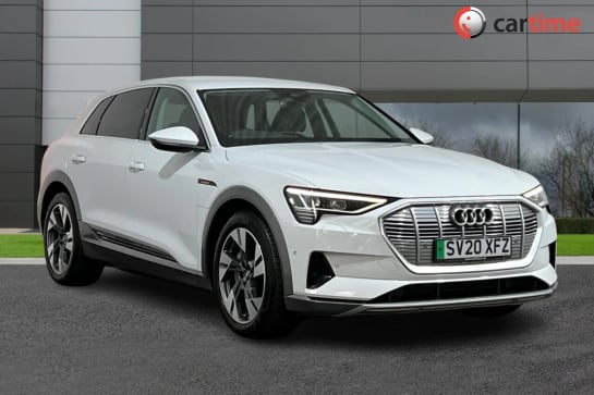 A 0 AUDI E-TRON QUATTRO BASE 5d 403 BHP 10.1-Inch Touchscreen, MMI Navigation Plus, Android Auto / Apple CarPlay, Audi Virtual Cockpit, Bluetooth / DAB 20in Alloys, G