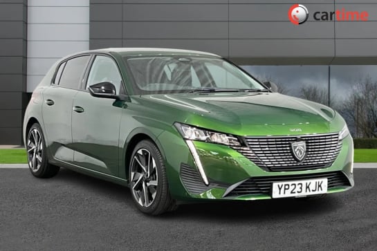 A 2023 PEUGEOT 308 1.2 PURETECH S/S ALLURE PREMIUM 5d 129 BHP 10in Touchscreen, Satellite Navigation, Apple CarPlay / Android Auto, Reverse Camera, Front / Rear Park Sen