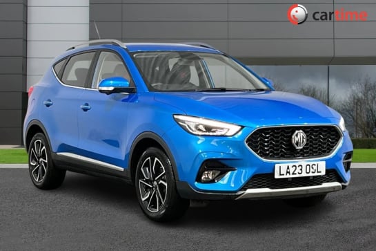 A 2023 MG MG ZS 1.5 EXCLUSIVE VTI-TECH 5d 105 BHP Heated Leather Seats, Android Auto / Apple CarPlay, Satellite Navigation, 10.1-Inch Touchscreen, Cruise Control Batt