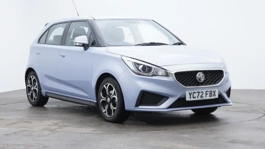 A 2022 MG 3 1.5 EXCITE VTI-TECH 5d 105 BHP 8in Touchscreen, Apple CarPlay, Air Conditioning, Rear Parking Sensors, 16in Alloys Southwark Silver, 16-Inch Alloys