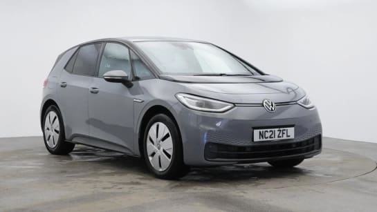 A 2021 VOLKSWAGEN ID3 TECH 5d 202 BHP Wireless App Connect, Parking Sensors, DAB Digital Radio, Bluetooth, 10-Inch Touchscreen Moonstone Grey, 18-Inch Wheels