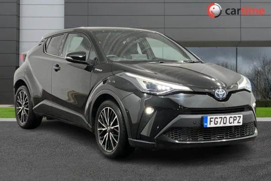 A 2020 TOYOTA CHR 2.0 EXCEL 5d 181 BHP Reverse Camera, Heated Steering Wheel, Toyota Touch 2, 7-Inch Media Display, Adaptive Cruise Control Eclipse Black, 18-Inch Alloy