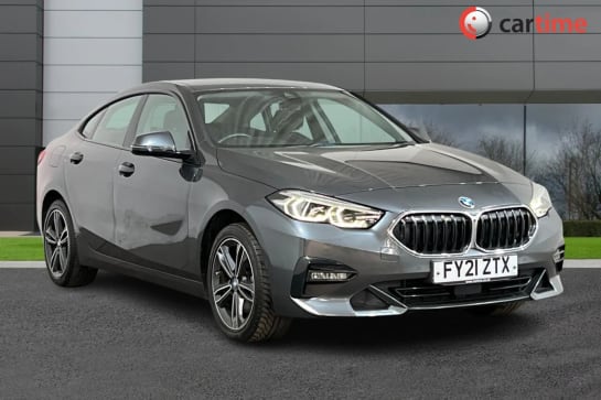 A 2021 BMW 2 SERIES GRAN COUPE 1.5 218I SPORT GRAN COUPE 4d 135 BHP Satellite Navigation, Cruise Control, LED Headlights, DAB Digital Radio, Bluetooth Mineral Grey, 17-Inch Alloy Wh