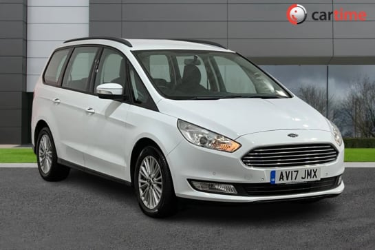 A 2017 FORD GALAXY 2.0 ZETEC TDCI 5d 148 BHP 8in Touchscreen, Front / Rear Park Sensors, Bluetooth, DAB Digital Radio, USB 17in Alloys/Frozen White