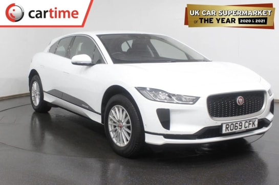 A 2019 JAGUAR I-PACE S 5d 395 BHP 10in Satellite Navigation, 12.3in Digital Driver's Display, Reverse Camera / Parking Sensors, Apple CarPlay / Android Auto, Leather Seats