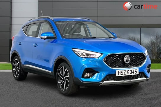 A 2023 MG MG ZS 1.5 EXCLUSIVE VTI-TECH 5d 105 BHP Heated Leather Seats, Android Auto / Apple CarPlay, Satellite Navigation, 10.1-Inch Touchscreen, Cruise Control Batt