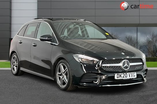 A 2020 MERCEDES-BENZ B CLASS 1.3 B 200 AMG LINE PREMIUM PLUS 5d 161 BHP Ambient Lighting, Reverse Camera, Wireless Charging, Mirror Package, Heated Front Seats Cosmos Black, 18-In