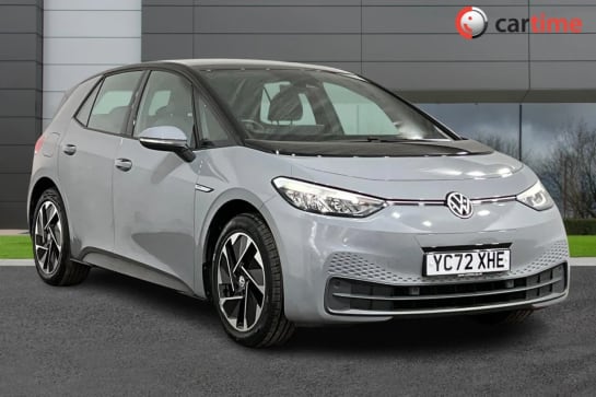 A 2022 VOLKSWAGEN ID3 LIFE 5d 202 BHP Wireless App Connect, Adaptive Cruise Control, DAB Digital Radio, Winter Driving Mode, Lane Assist Moonstone Grey, 18-Inch Wheels