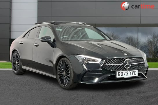 A 2023 MERCEDES-BENZ CLA CLASS 1.3 CLA 180 AMG LINE PREMIUM PLUS 4d 135 BHP Pano Sunroof, 10in Digital Display, Apple CarPlay / Android Auto, Reverse Camera / Sensors, Heated Half L