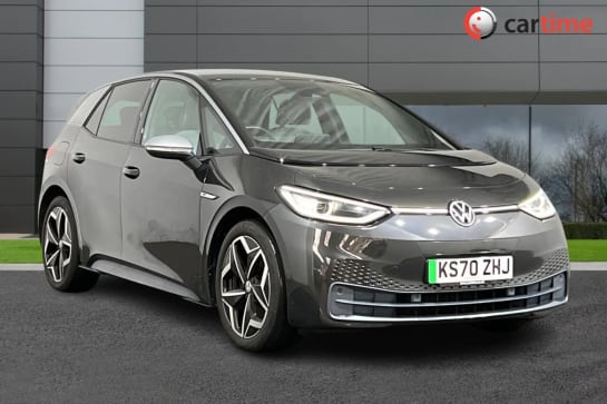 A 2020 VOLKSWAGEN ID3 FIRST EDITION 5d 202 BHP 10-Inch Infotainment, Ambient Lighting, Adaptive Cruise Control, Wireless App Connect, Comfort Package Plus Moonstone Grey, 1