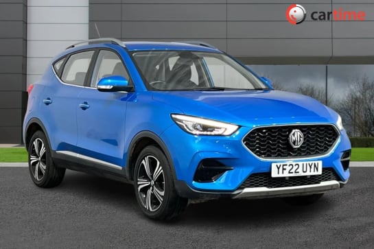 A 2022 MG MG ZS 1.5 EXCITE VTI-TECH 5d 105 BHP Android Auto/Apple CarPlay, Rear Park Sensors, Cruise Control, 17In Alloy Wheels, Bluetooth Battersea Blue, 17In Alloy