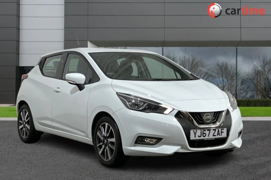 A 2018 NISSAN MICRA 0.9 IG-T Acenta Limited Edition Hatchback 5dr Petrol Manual Euro 6 (s/s) (90 ps) 7in Touchscreen Display, 16in Alloy Wheels, Apple CarPlay / Android A