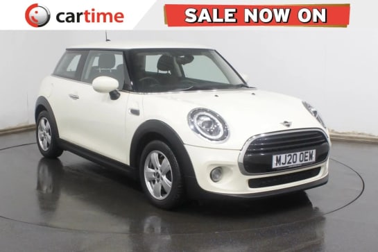A 2020 MINI HATCH COOPER CLASSIC 1.5 3d 134 BHP 6.5in Screen, Air Conditioning, DAB / Bluetooth, LED Lights, Pepper White 15in Alloys, LED Lights