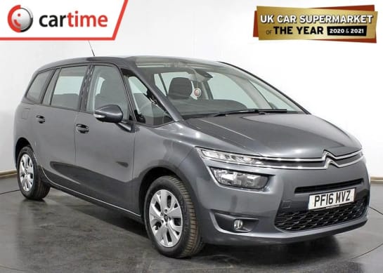 A 2016 CITROEN C4 GRAND PICASSO 1.6 BLUEHDI VTR PLUS 5d 118 BHP 7in Touchscreen Display, Rear Parking Sensors, Dual-Zone Climate Control, Cruise Control with Speed Limiter, DAB / Blu