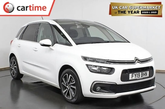 A 2019 CITROEN C4 SPACETOURER 1.2 PURETECH FLAIR S/S 5d 129 BHP Glass Panoramic Roof, 12.3in Active Driver's Screen, Reverse Camera and Parking Sensors, 7in Satellite Navigation Sc