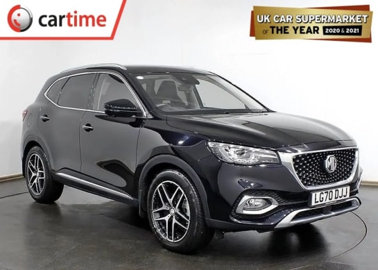 A 2020 MG MG HS 1.5 PHEV EXCLUSIVE 5d 255 BHP Glass Panoramic Sliding Sunroof, 10in Sat Nav / Digital Cluster Display, 360 Degree Parking Camera / Sensors, 19in Alloy