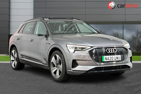 A 2020 AUDI E-TRON QUATTRO LAUNCH EDITION 5d 403 BHP Adaptive Air Sports Suspension, Virtual Door Mirrors, Power Operated Tailgate, 360 Degree Park Sensors, Wireless Pho