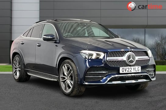 A 2022 MERCEDES-BENZ GLE CLASS 2.9 GLE 400 D 4MATIC AMG LINE PREMIUM PLUS 4d 326 BHP Panoramic Sunroof, 360 Parking Camera, Apple CarPlay / Android Auto, 22in Alloys, 12.3in Widescr