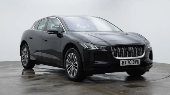 A 0 JAGUAR I-PACE S 5d 395 BHP 10-Inch Touch Media, Heated Seats, Heated Steering Wheel, Sat Nav, Parking Sensors Santorini Black, 18-Inch Alloys