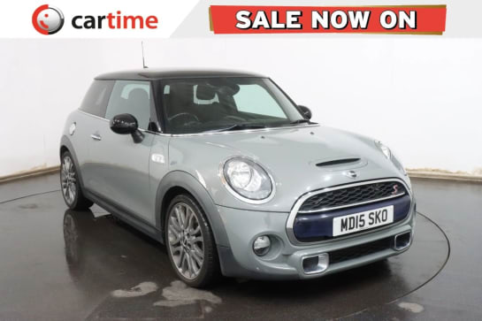 A 2015 MINI HATCH COOPER 2.0 COOPER SD 3d 168 BHP Â£3,195 Upgraded Extras, 18in Alloys, Half Leather, DAB / Bluetooth, Moonwalk Grey Moonwalk Grey, Half Leather