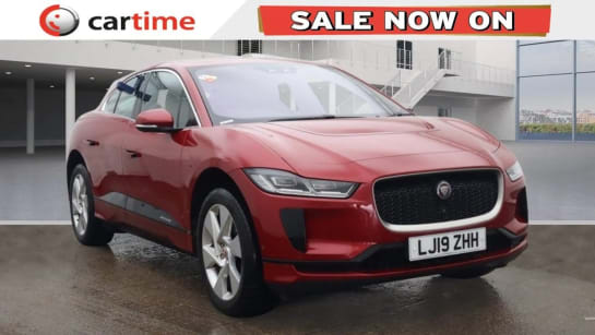 A 2019 JAGUAR I-PACE 0.0 SE 5d 395 BHP 10in Touchscreen, Apple CarPlay / Android Auto, Reverse Camera, Meridian Sound System, Voice Control 20in Alloys/ Firenze Red