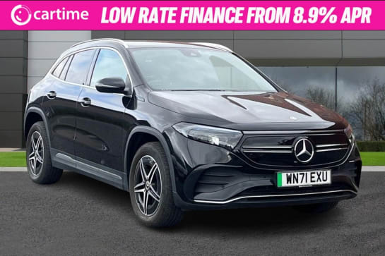 A 2022 MERCEDES-BENZ EQA EQA 350 4MATIC AMG LINE 5d 289 BHP 10in Touchscreen Multimedia Display, Apple CarPlay / Android Auto, Satellite Navigation System, Reverse Camera / Pa