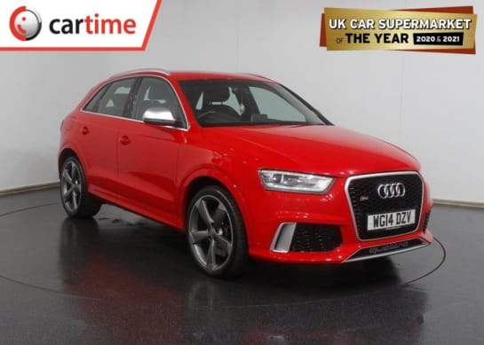 A null AUDI RS Q3 2.5 RSQ3 TFSI QUATTRO 5d 306 BHP Â£3,465 Upgraded Extras, 6.5in Sat Nav / Multimedia Display, Bose Sound System, Front / Rear Parking Sensors, Heated L