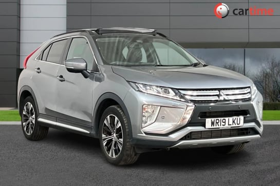 A 2019 MITSUBISHI ECLIPSE CROSS 1.5 4 5d 161 BHP Glass Panoramic Sliding Sunroof, 7in Touchscreen Display, 360 Reverse Camera / Parking Sensors, Heated Leather Seats, Electric Power-