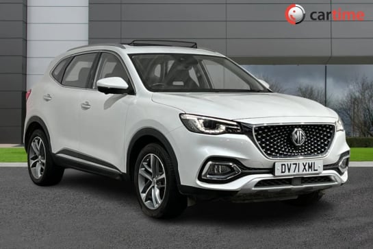 A 2021 MG MG HS 1.5 EXCLUSIVE 5d 255 BHP Blind Spot Detection, Reverse Camera, Heated Seats, Power Tailgate, 10-Inch Touchscreen 18in Alloys, White Pearl