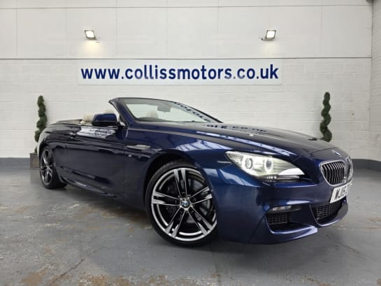 A null BMW 6 SERIES 3.0 640d M Sport Convertible 2dr Diesel Auto Euro 5 (s/s) (313 ps) GREAT SP
