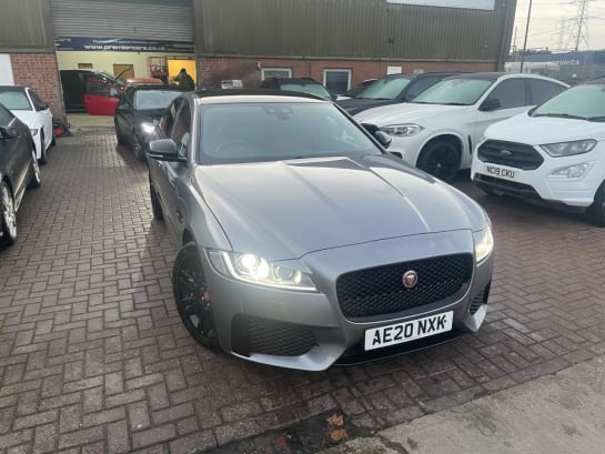 A 2020 JAGUAR XF CHEQUERED FLAG