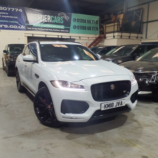 A 2018 JAGUAR F-PACE 3.0 D300 V6 S SUV 5dr Diesel Auto AWD Euro 6 (s/s) (300 ps) 6 MONTHS WARRAN