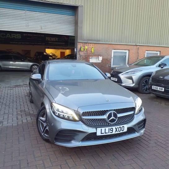 A 2019 MERCEDES C CLASS C 300 AMG LINE