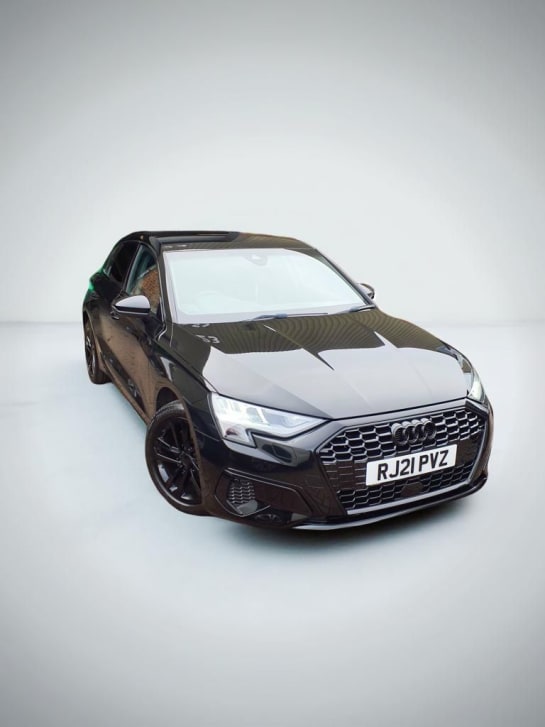 A 2021 AUDI A3 1.0 TFSI 30 Sport Sportback 5dr Petrol Manual Euro 6 (s/s) (110 ps) 6 MONTH