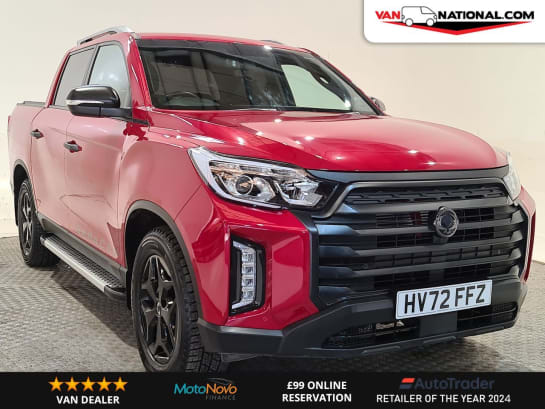 A null SSANGYONG MUSSO 2.2D SARACEN 4WD PICKUP - NATIONWIDE DELIVERY AVAILABLE