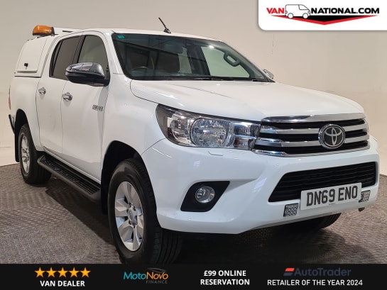 A null TOYOTA HI-LUX 2.4 D-4D ICON 4WD AUTO 150 BHP PICKUP *ASK FOR A WALK AROUND VIDEO*