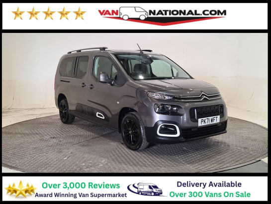 A null CITROEN BERLINGO 1.2 BLUEHDI PURETECH FLAIR XL MPV PETROL EAT L1 130 BHP *ASK FOR A WALK ARO