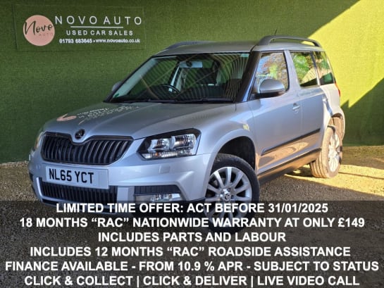 A null SKODA YETI 1.2 TSI SE Outdoor 5dr Petrol DSG Euro 6 (s/s) (110 ps) Ultra-low Mileage /