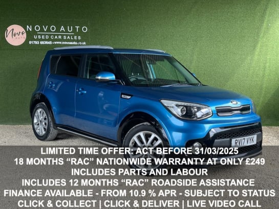 A null KIA SOUL 1.6 CRDi 2 SUV 5dr Diesel Manual Euro 6 (134 bhp) 2 Keys/Service History/Na