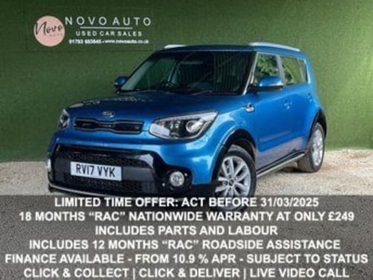 A null KIA SOUL 1.6 CRDi 2 SUV 5dr Diesel Manual Euro 6 (134 bhp) 2 Keys/Service History/Na