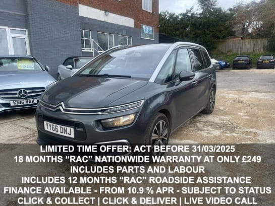 A 2016 CITROEN C4 PICASSO GRAND BLUEHDI FLAIR S/S EAT6