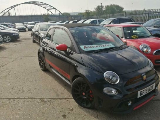 A 2019 ABARTH 500 595C COMPETIZIONE MTA