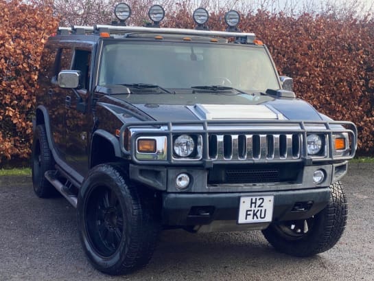 A 2005 HUMMER H2 6.0 AUTO 5d 325 BHP 6 SEATER, SUNROOF, SIDE STEPS