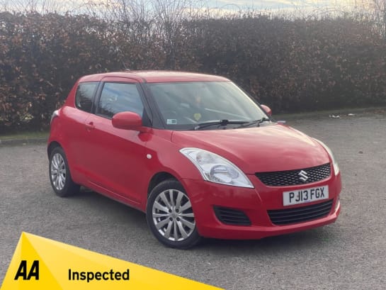 A null SUZUKI SWIFT 1.2 SZ3 Hatchback 3dr Petrol Manual Euro 5 (94 ps) JUST BEEN SERVICED, MOT