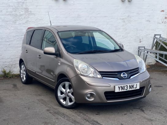 A null NISSAN NOTE 1.4 16V n-tec+ Hatchback 5dr Petrol Manual Euro 5 (88 ps) COMPREHENSIVE SER