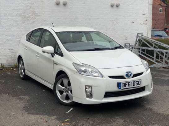 A 2011 TOYOTA PRIUS 1.8 VVT-h T Spirit Hatchback 5dr Petrol Hybrid CVT Euro 5 (s/s) (136 ps) FU